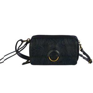 Bueno Solid Zip Around Organizer Wristlet Crossbody (10-AL)